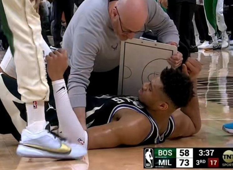 字母哥伤情出炉小腿拉伤需伤停至少一两周万幸避免跟腱伤病