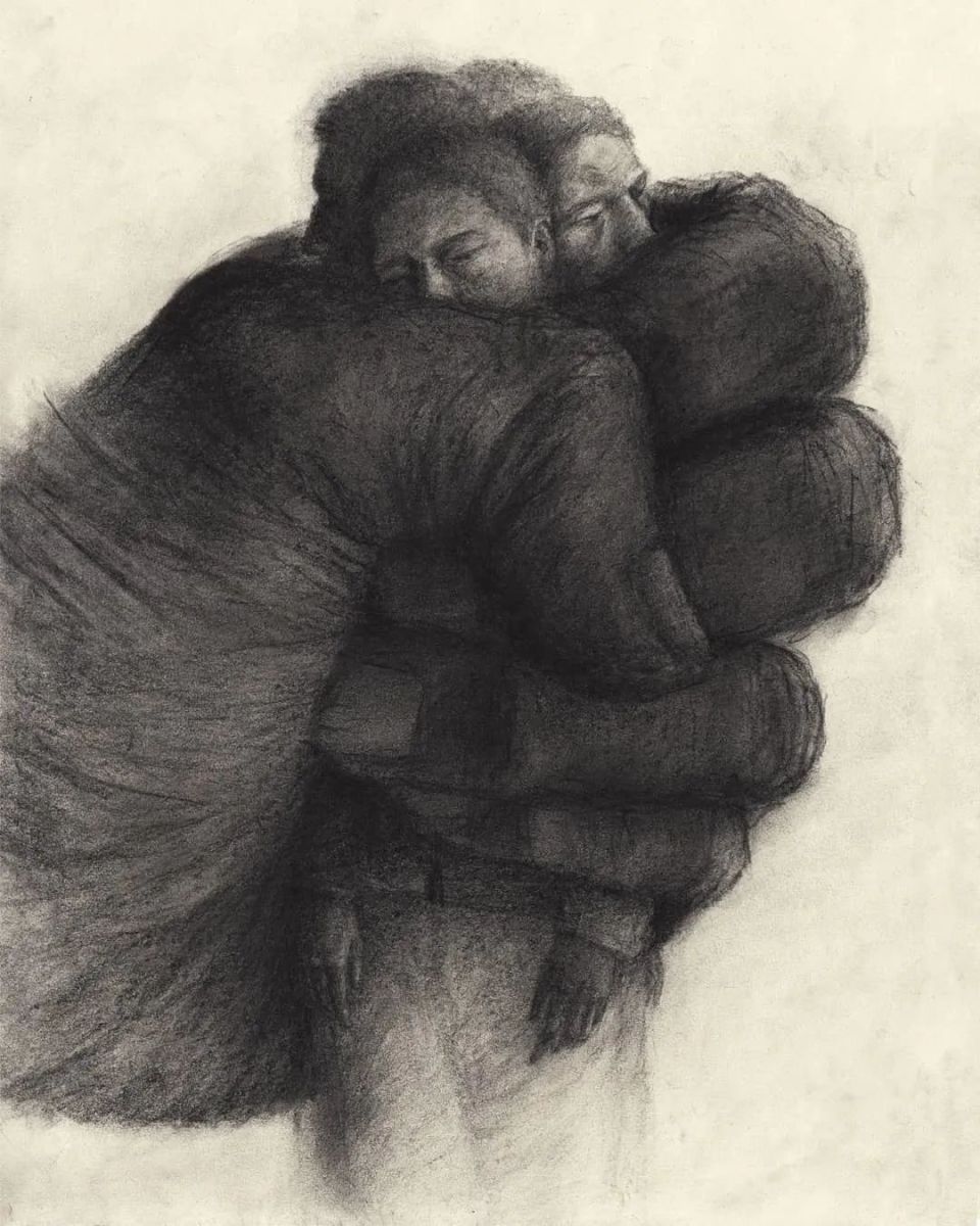 一根笔一幅画,16幅超现实主义素描画作,诡异中富含深意​