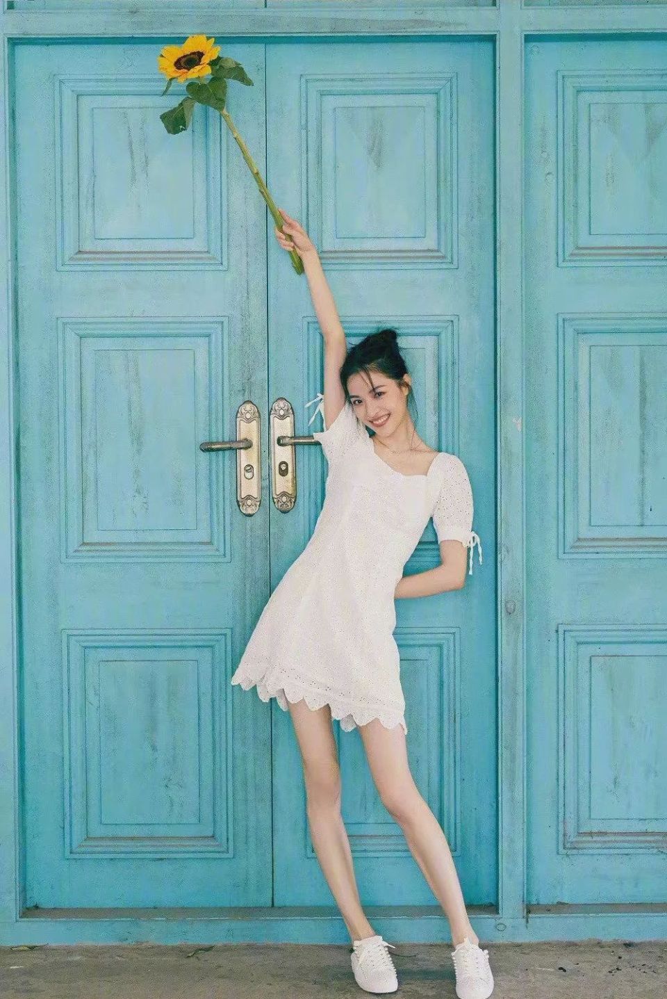 初夏的千金法式风,就看钟楚曦,杨采钰