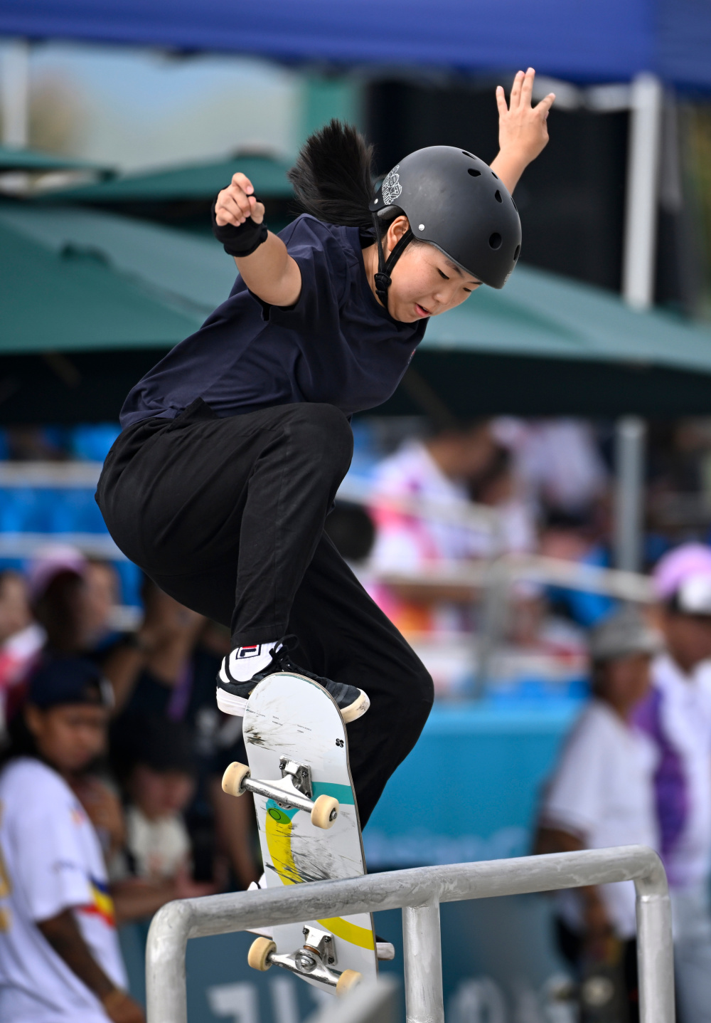 滑板——女子街式预赛赛况_腾讯新闻