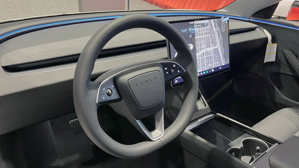 时尚感比老款更出色,特斯拉model3焕新版实车图发布