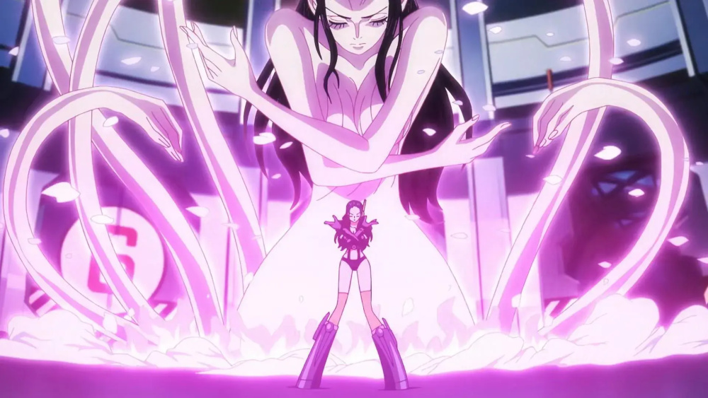 海贼王1095集炽天使甚平秒杀娜美罗宾开启巨大化山治怒了