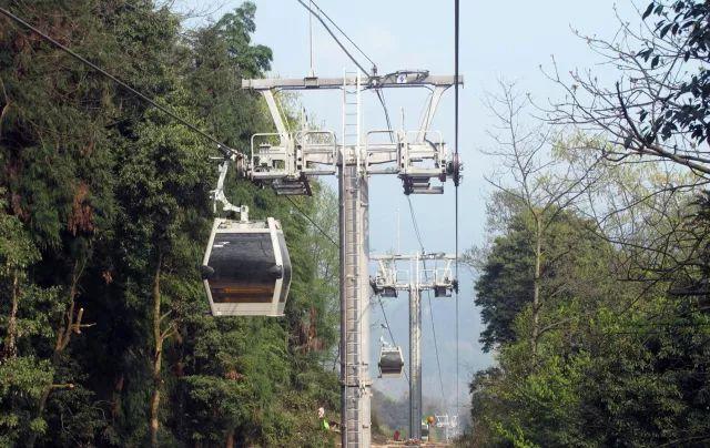 峨眉山万年索道10月9日至12月25日停运检修 游客前往万年寺需步行约50