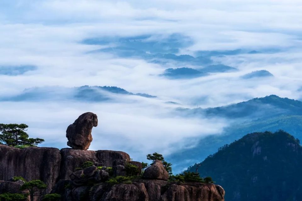 齐云山天下无双胜地,江南第一名山追溯到清朝,齐云山被乾隆皇帝题为