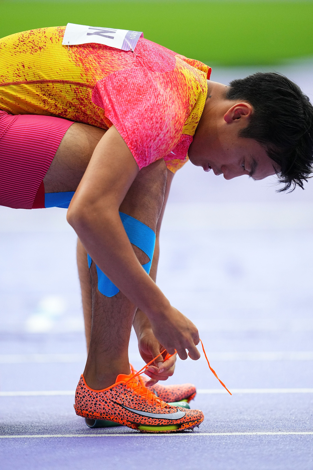 巴黎奥运会丨田径男子4x100米接力赛况13