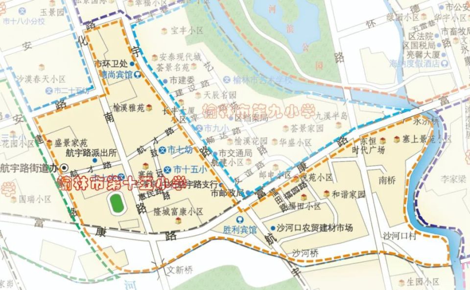 榆阳区2024年小学招生范围公布