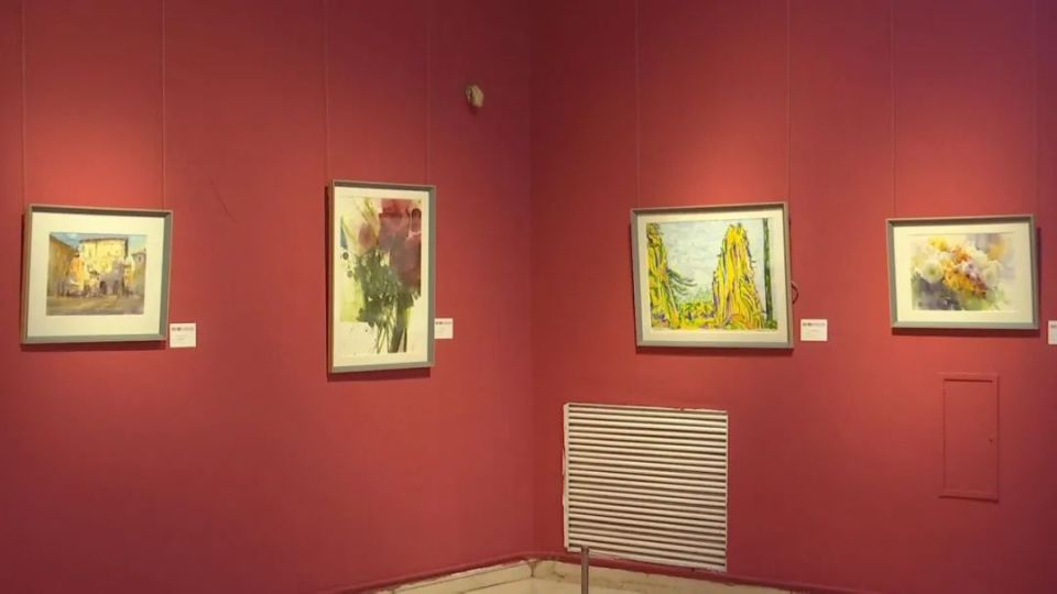 石家庄首届国际水彩画展亮相石家庄市美术馆