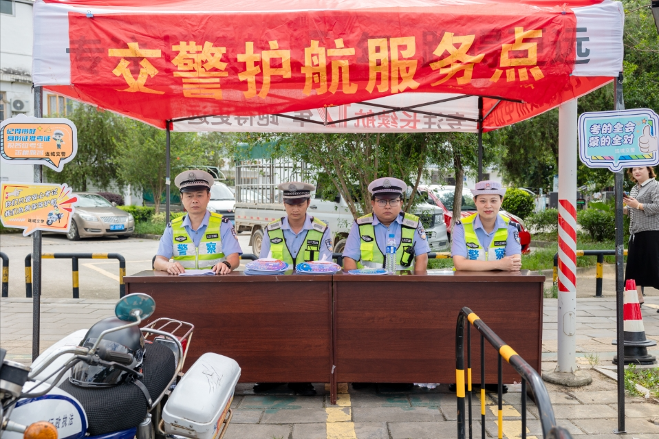 福建交警全力护航,双向奔赴,圆满交卷!