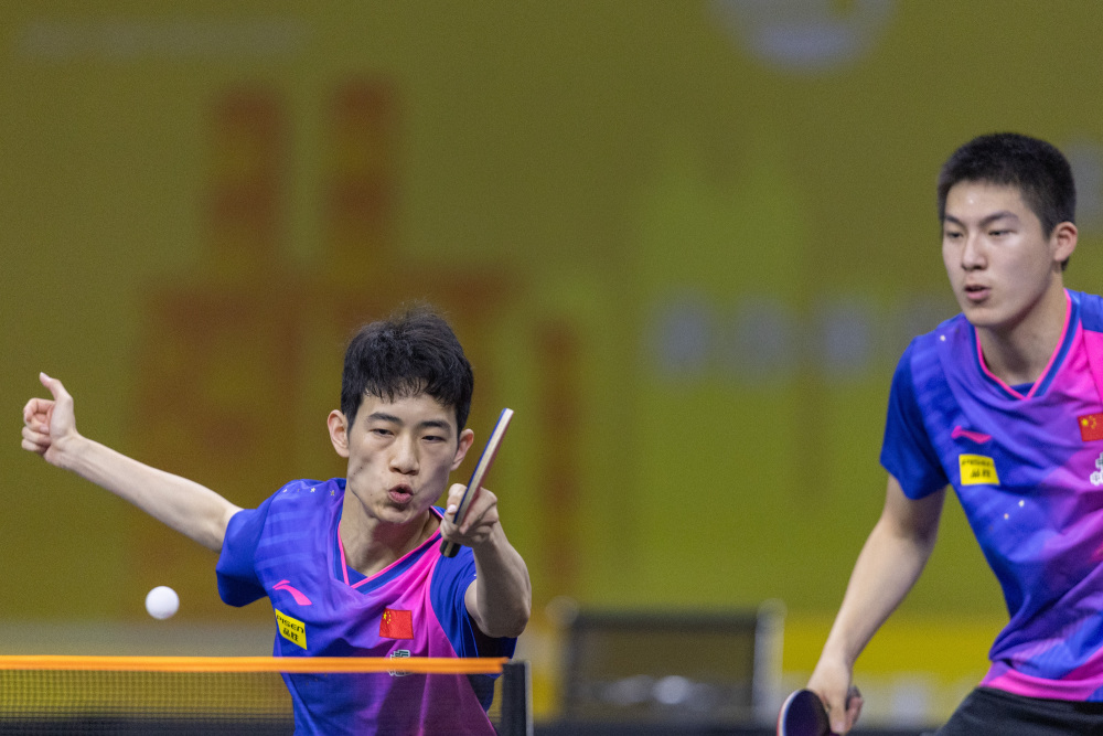 乒乓球——亚洲青少年锦标赛u19男双赛况