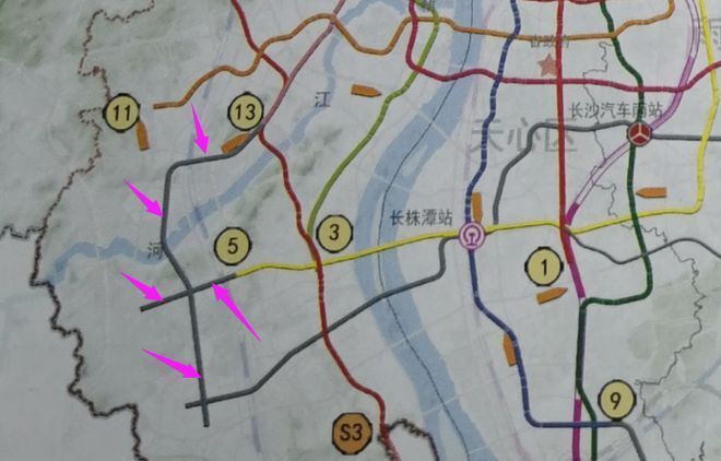 最新长沙地铁规划图曝光有新增线路涉及这些片区