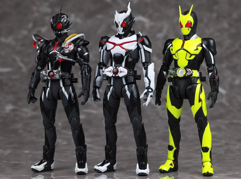 假面骑士亚克一shf手办实物测评或人孩子们我全皮肤齐了