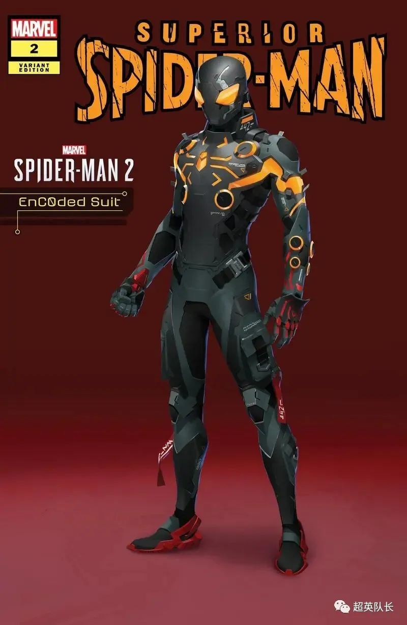 第一套为红色幽灵战衣,整体是一件连帽衫,还展现了他的新发型.