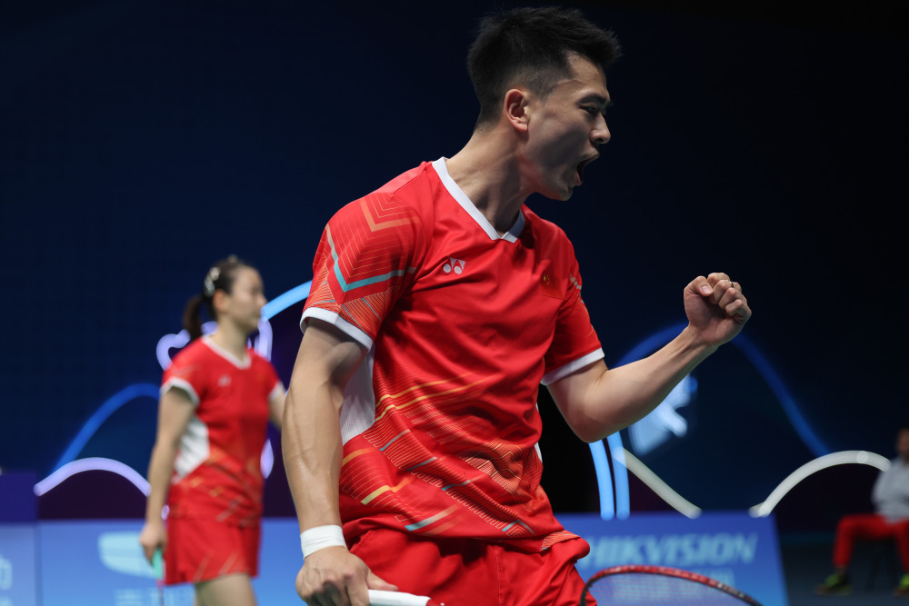 羽毛球——郑思维/黄雅琼夺得混双冠军(3)