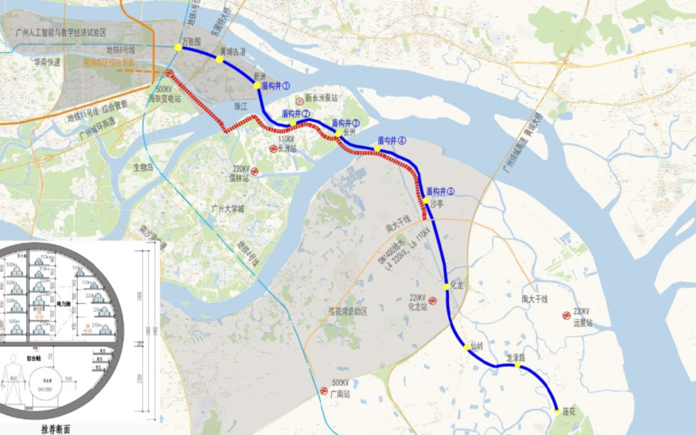 广州地铁8号线东延段新版站点揭晓,拟增设龙泽路站