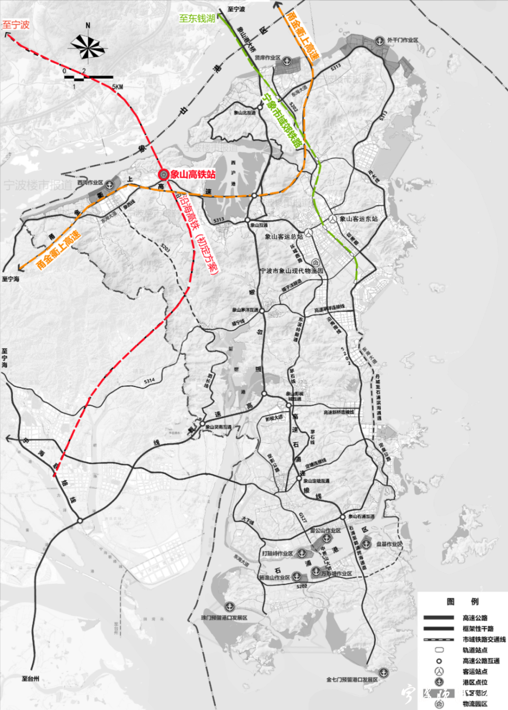 象山县地铁规划图片