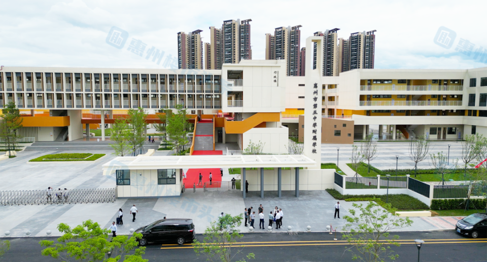 惠州第五中学附属学校该学校已于今年9月正式招生开学,待八中高中部