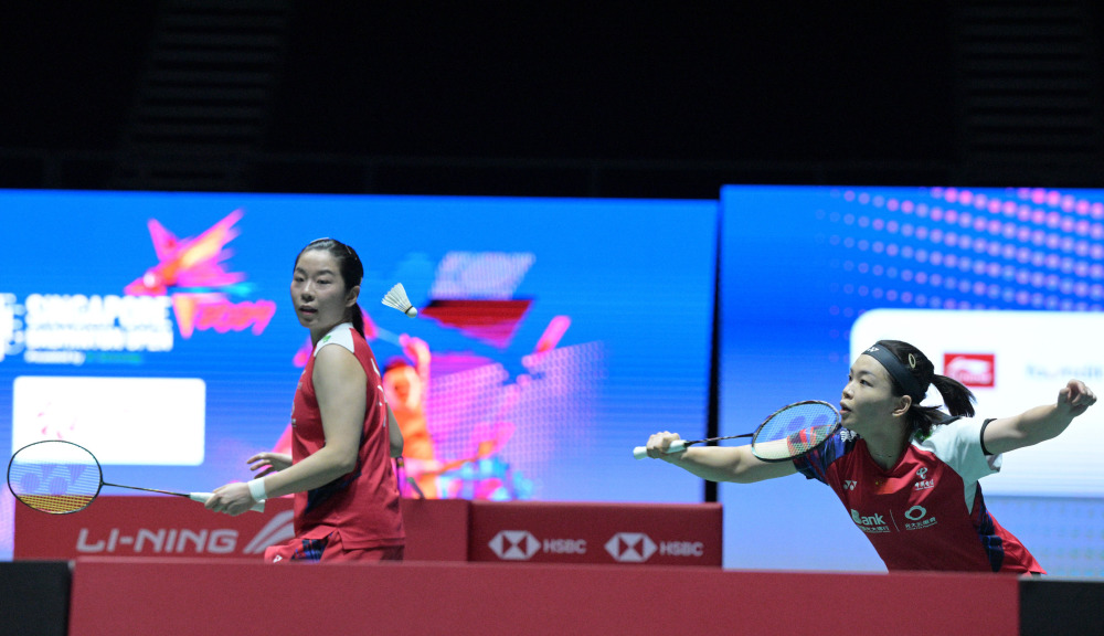 新加坡羽毛球公开赛:陈清晨/贾一凡晋级决赛