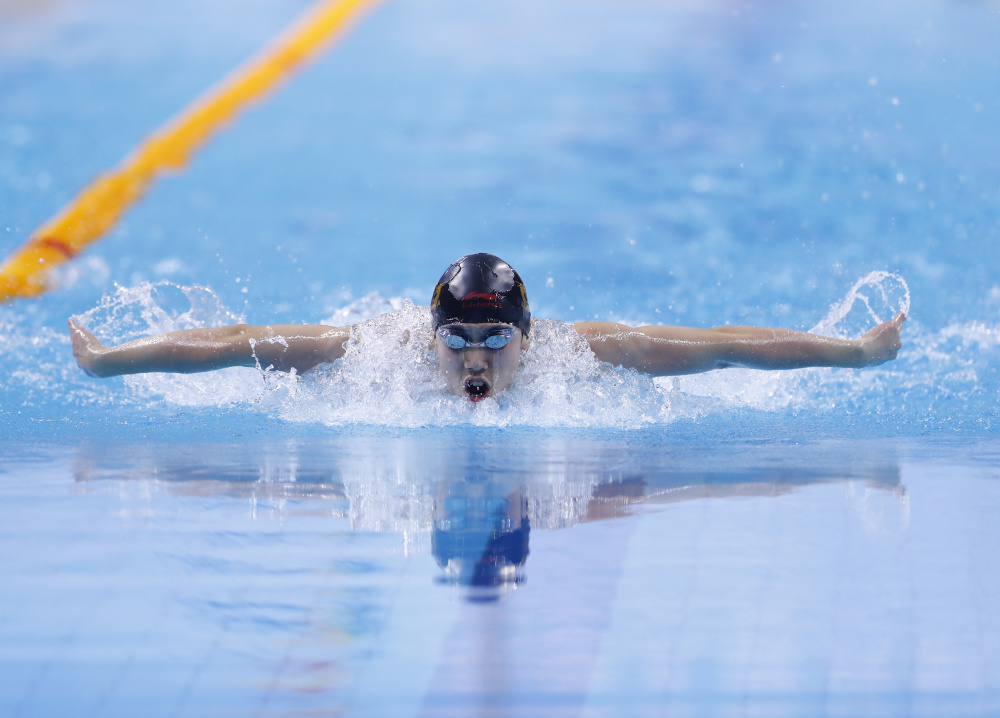 游泳——学青会游泳项目开赛