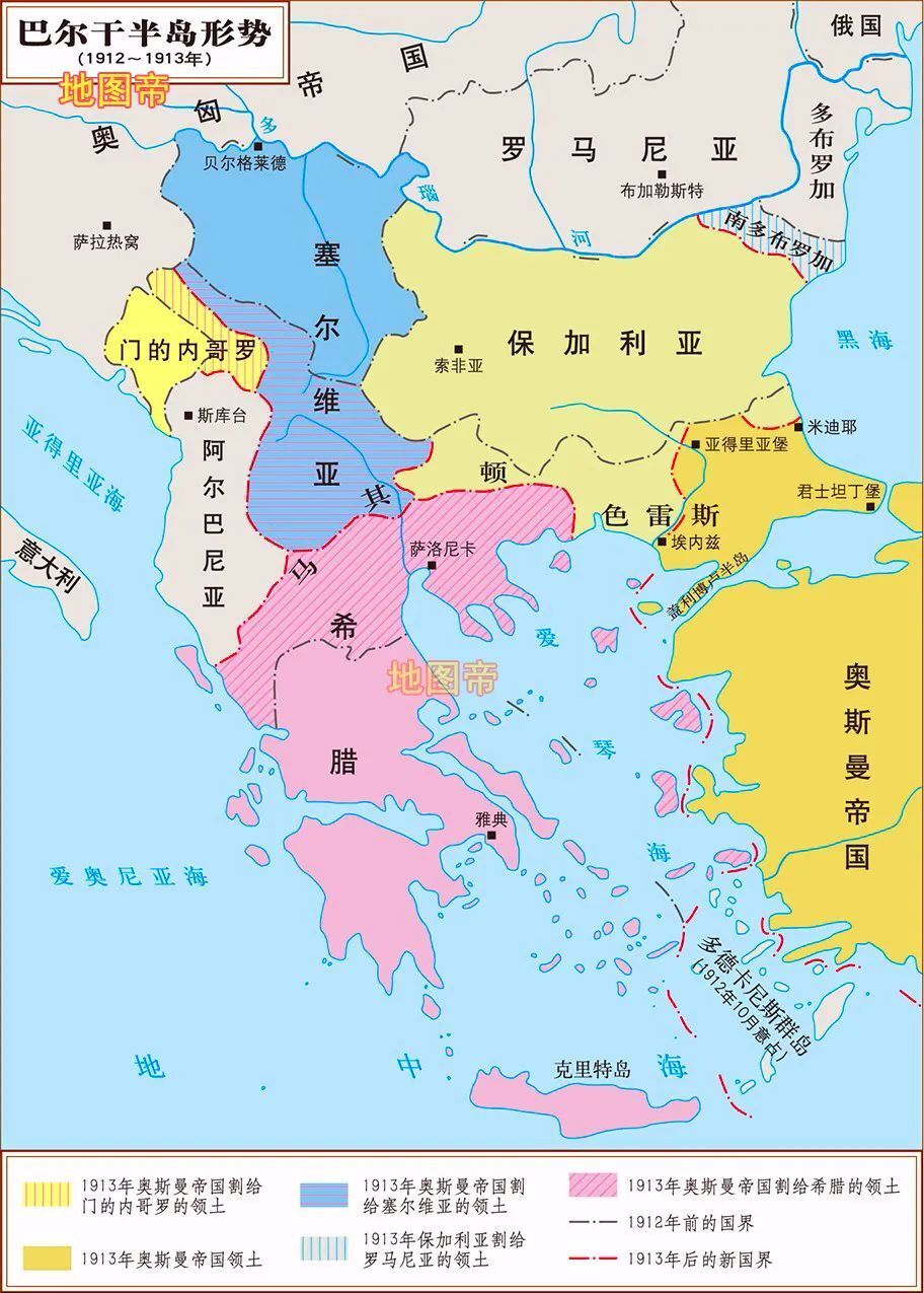 希腊是如何用十三段线，把6倍大的土耳其堵在陆地上？-腾讯新闻