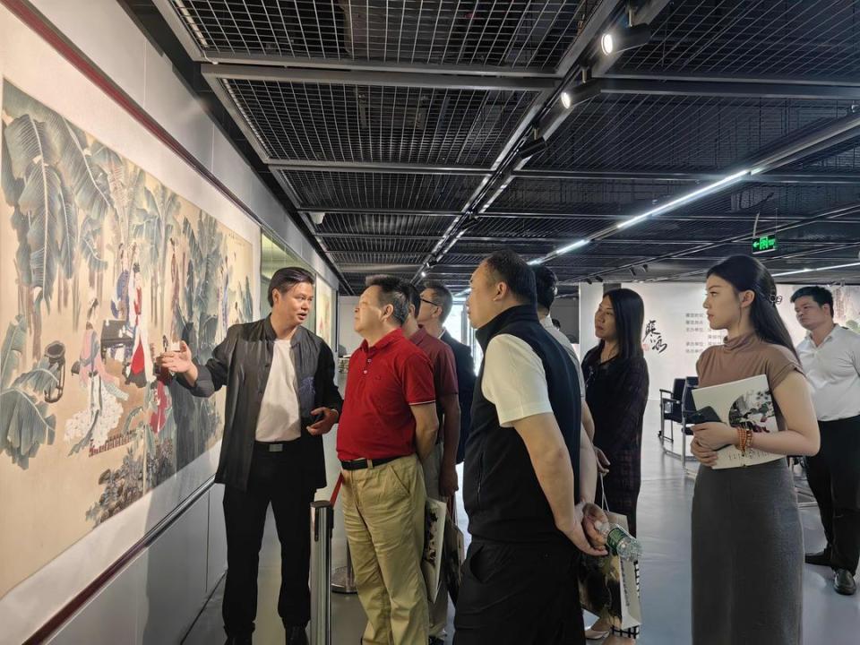 致·美好 ——湘籍艺术家寒冰工笔精品画在深圳展览