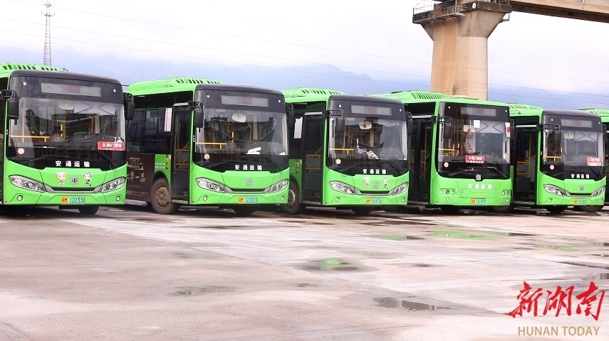 优化营商环境江华安通运输公交车总站正式启动营业