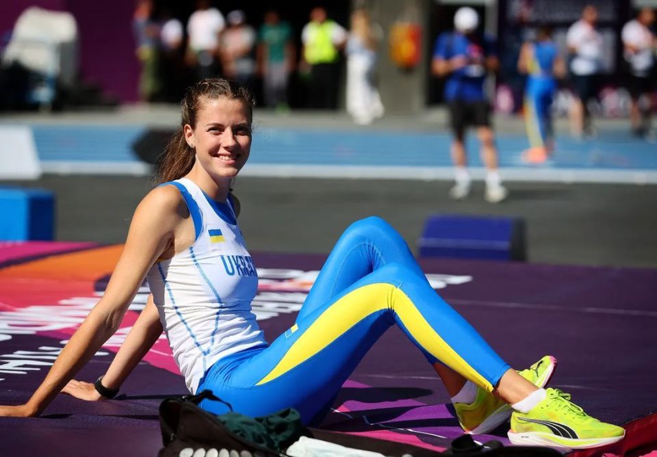 奥运女神之马胡奇克:乌克兰甜心打破尘封37年跳高世界纪录