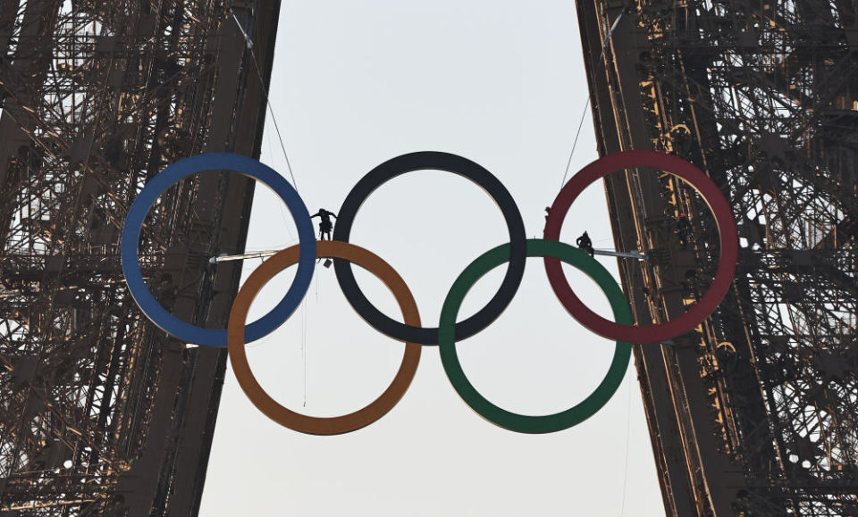 奥运五环照片图片