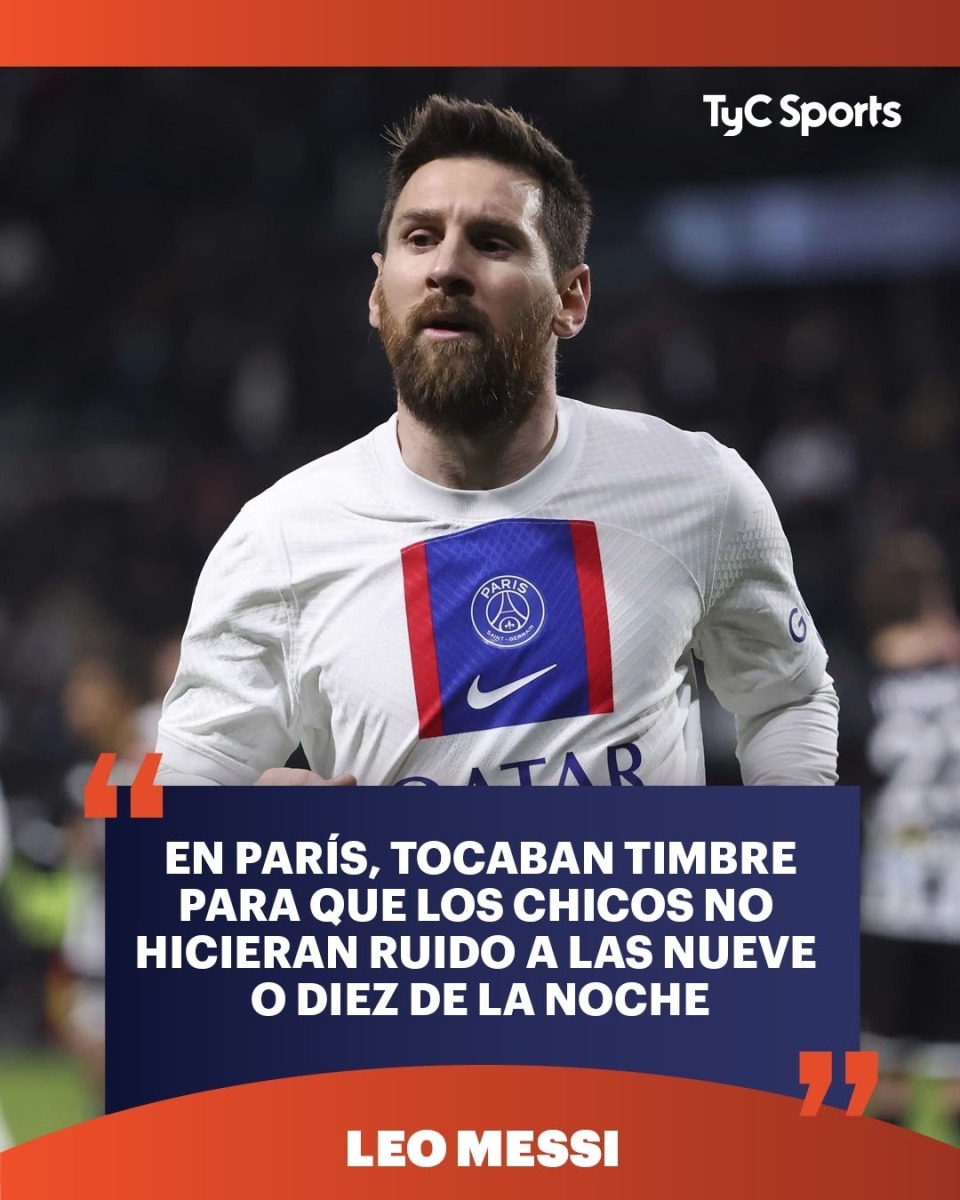 梅西:巴黎邻居很烦!经常晚上九十点来按门铃 提醒我儿子们不要太吵闹