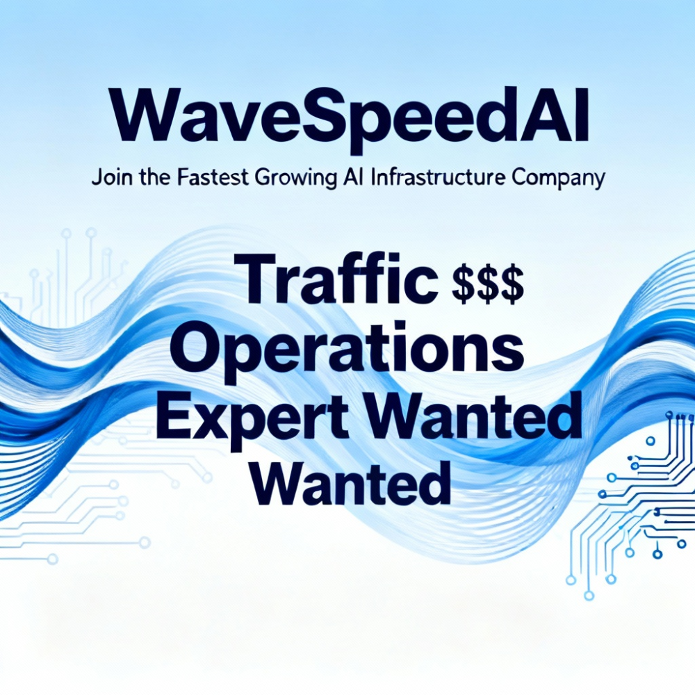 WaveSpeedAI 六人团队五个月实现千万美金年化收入，重金寻流量运营高手！ · 原文图片 1