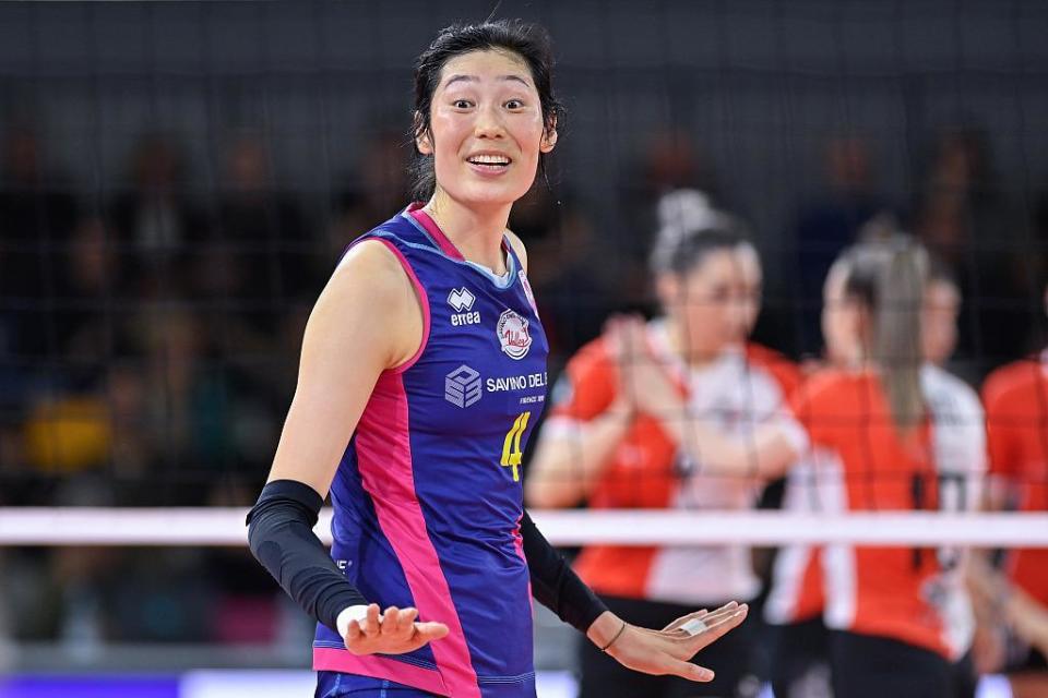 朱婷意甲新赛季首秀拿下12分_腾讯新闻