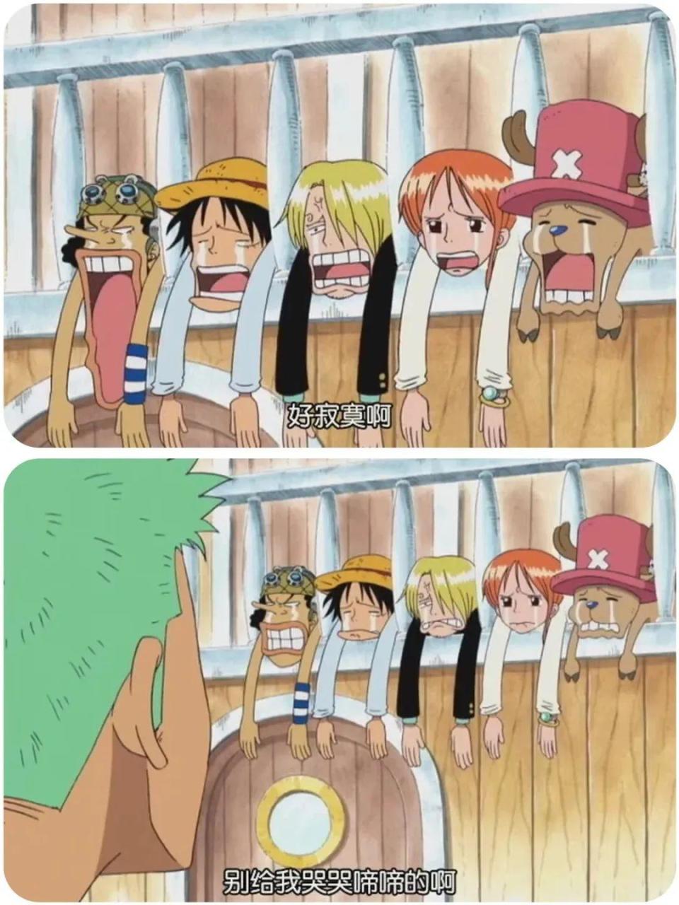 海贼王往期的一些"搞笑场景",路飞被玩坏,乌索普脸肿,各种表情各种