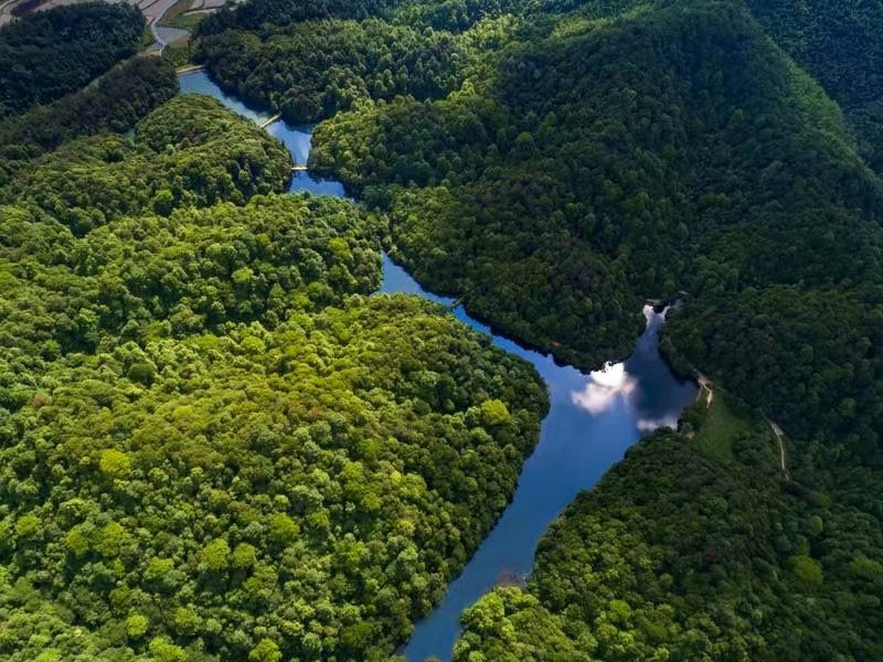 芜湖千山水库图片