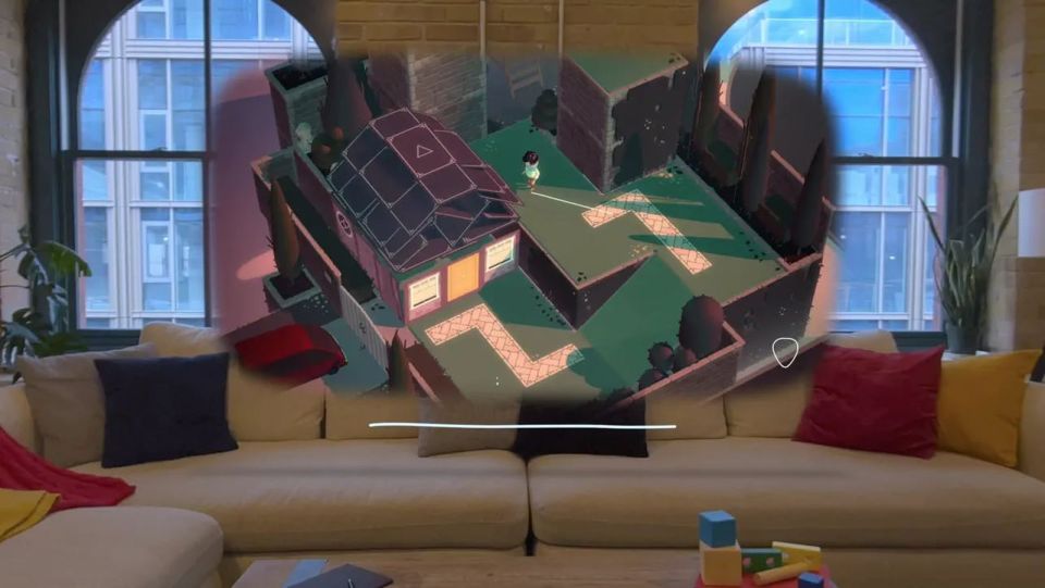 "梦幻般的空间益智游戏",结合了一段"成年故事",要求玩家建造纸牌屋