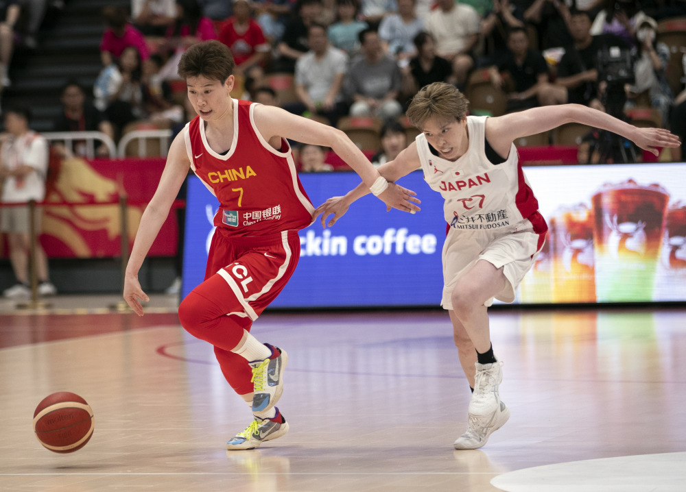 篮球——国际女篮对抗赛:中国队不敌日本队