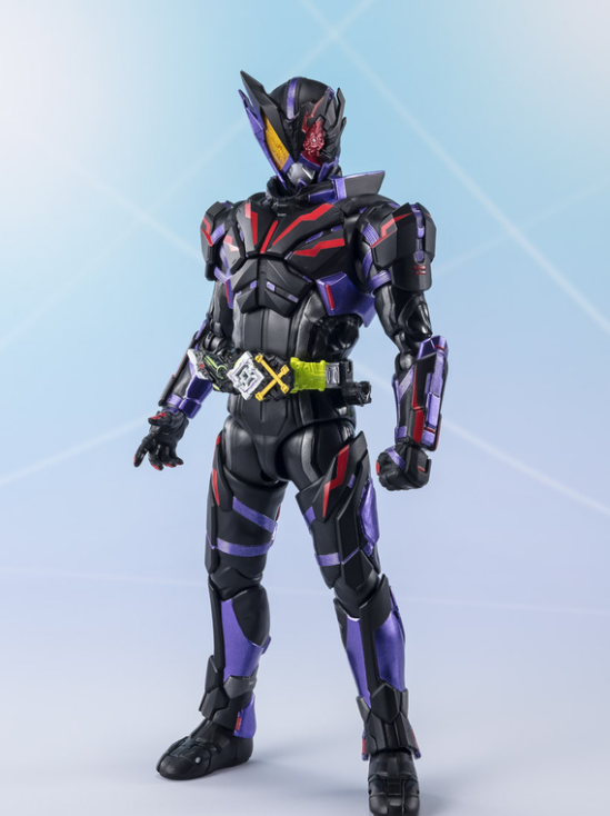 《假面骑士01》中,"使用"绝灭驱动器",搭配"亚克蝎子程式升华钥"变身