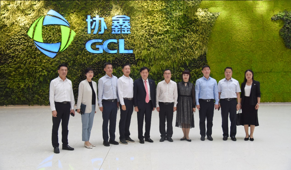 上海闵行区委书记调研协鑫集团 共绘"电动上海,零碳上海,数字上海"