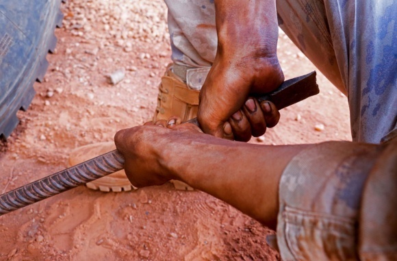 国际劳动节,维和军人在战位