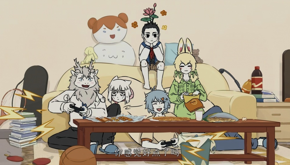 非人哉第三季:小玉,敖烈,哪吒和哮天来捣乱,九月只能去医院