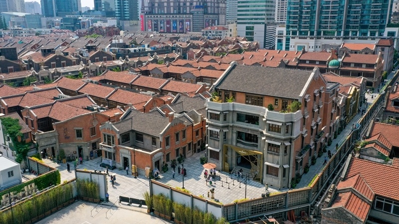 高质量发展调研行张园依托历史街区更新一窥人民城市文化多元化发展