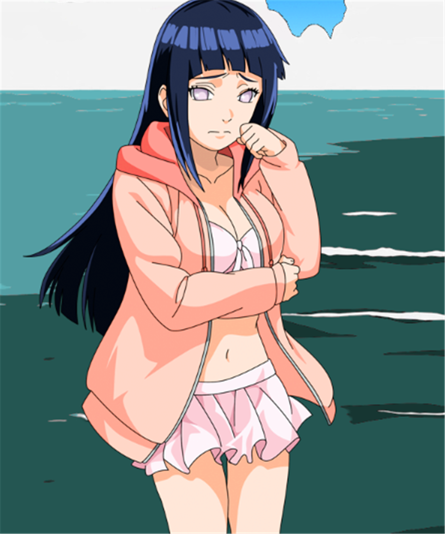 火影忍者：日向雏田超美新造型，泳装让人害羞，婚纱让人想娶回家-腾讯新闻