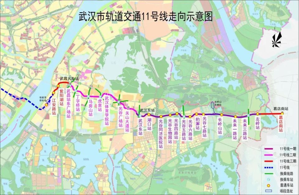 区间已全部贯通!武汉白沙洲今年将再开通一条地铁线路