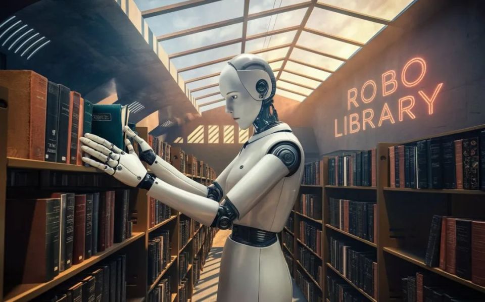 封面:在整理图书的人形机器人因此,每周在cyberrobo会分享1-3或者5本