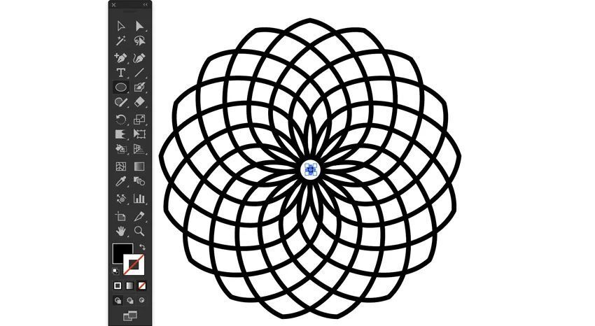 ai制作突尼斯图案