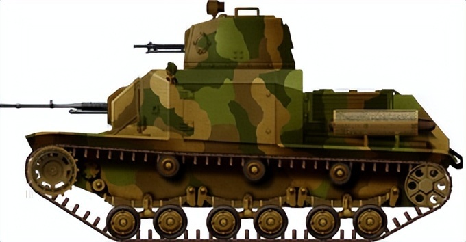 旧日军帝国陆军第一辆坦克九二式重装甲车轻型坦克