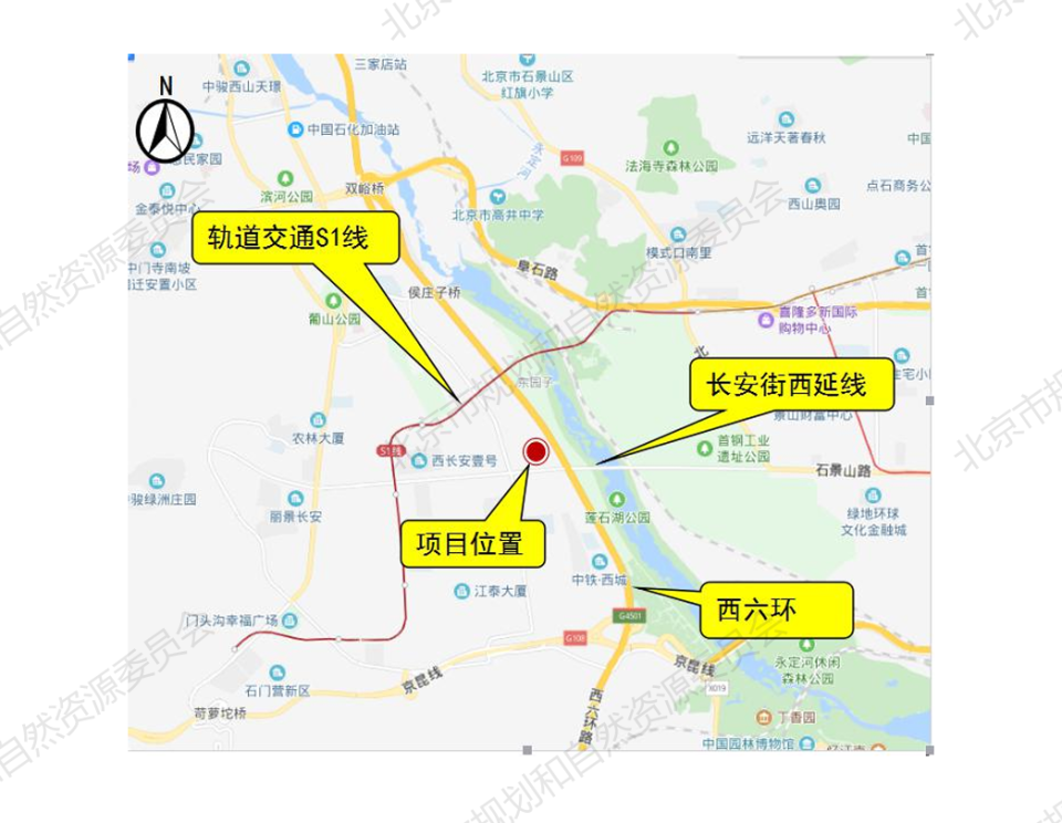 门头沟s1线路线图图片