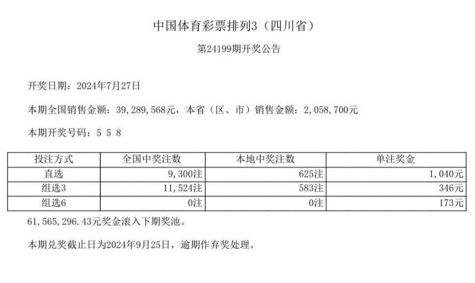 中国体育彩票开奖结果图片