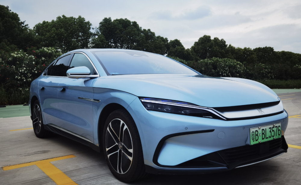 新款比亚迪汉申报图,升级五代插混和激光雷达