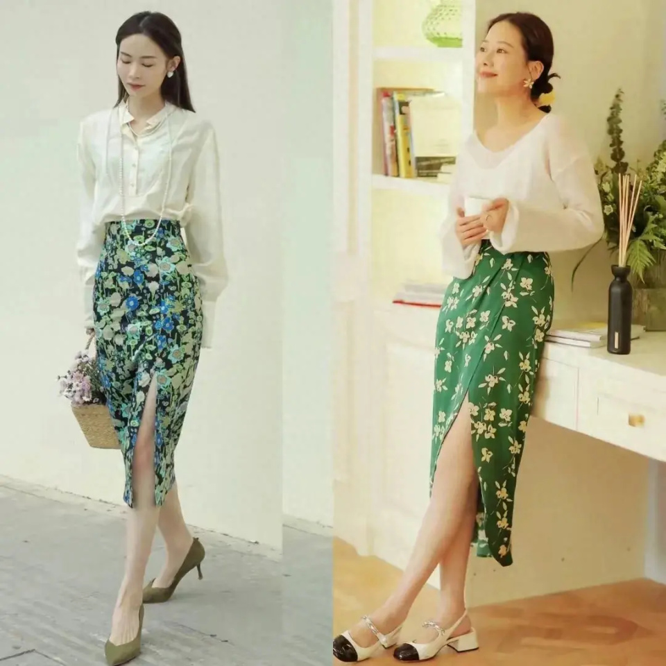 被杭州女人惊艳到衬衫裙子高级优雅回头率高又遮肉显瘦