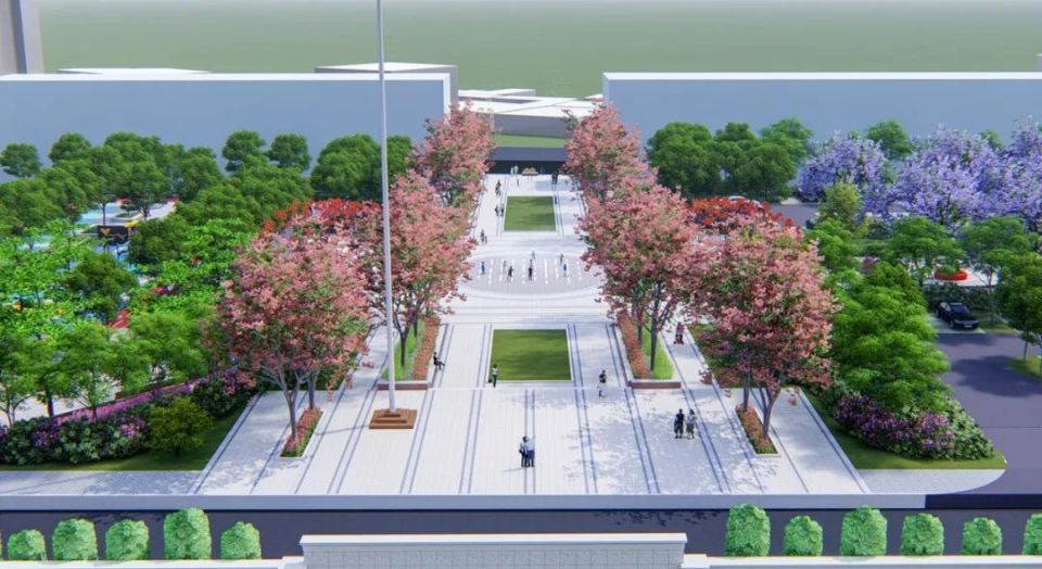 南安这个文化广场升级改造中!效果图抢先看