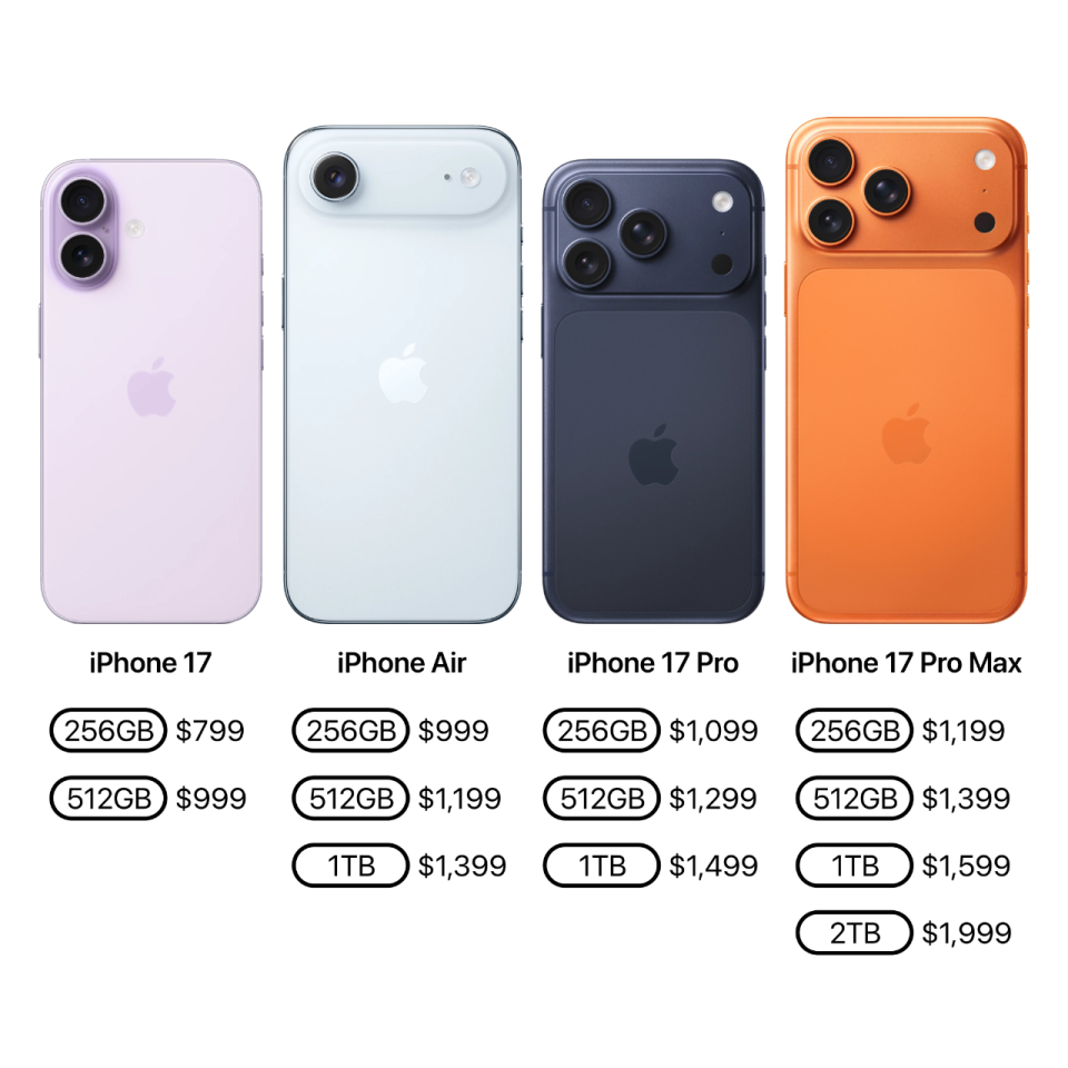 新机发布：iPhone 17 的一些事儿-腾讯新闻